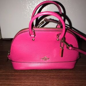 Coach small crossbody evening bag